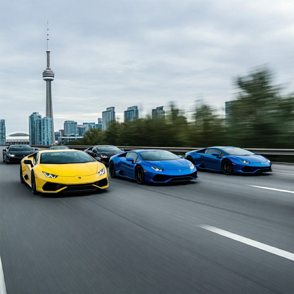 rent lamborghini toronto